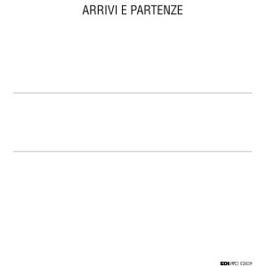 REGISTRO ARRIVI PARTENZE 31X24.5CM 46PAG E2839 EDIPRO COD. E2839 CONFEZIONE DA 2