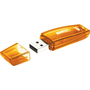 MEMORIA USB 2.0 C410 128GB ARANCIONE COD. ECMMD128G2C410