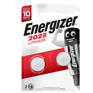 BLISTER 2 PILE CR2025 LITHIUM - ENERGIZER SPECIALISTICHE COD. E300788900