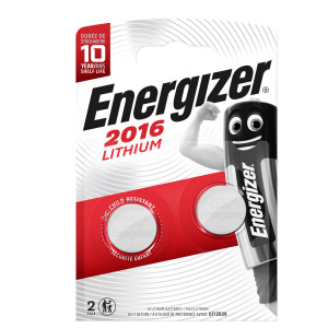 BLISTER 2 PILE CR2016 LITHIUM - ENERGIZER SPECIALISTICHE COD. E300789000