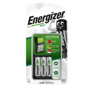 CARICABATTERIA MAXI 4AA- ENERGIZER POWER PLUS COD. E300809600