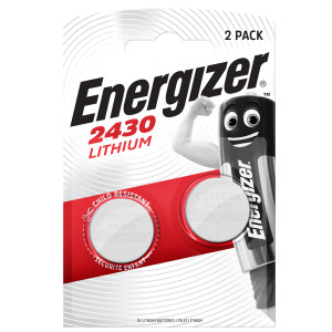 BLISTER 2 PILE CR2430 LITHIUM - ENERGIZER SPECIALISTICHE COD. E300830300