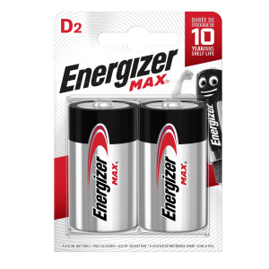 BLISTER 2 PILE TORCIA D - ENERGIZER MAX COD. E301533400