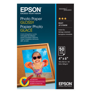 CARTA FOTOGRAFICA LUCIDA GOOD 50FG 200GR 10X15CM (4X6'') EPSON COD. C13S042547