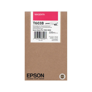 TANICA INCHIOSTRO A PIGMENTI EPSON ULTRACHROME K3 MAGENTA COD. C13T603B00
