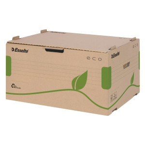 SCATOLA CONTAINER ECOBOX 340X439X259MM APERTURA LATERALE ESSELTE COD. 623919 CONFEZIONE DA 10