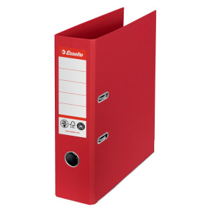 REGISTRATORE A LEVA DORSO 75MM ROSSO CO2 NEUTRAL ESSELTE COD. 627568