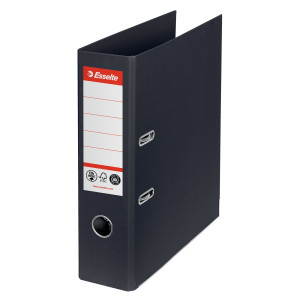 REGISTRATORE A LEVA DORSO 75MM NERO CO2 NEUTRAL ESSELTE COD. 627569