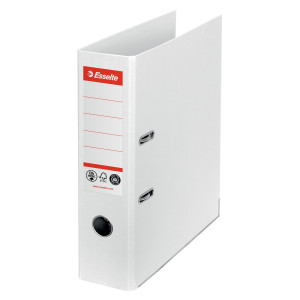 REGISTRATORE A LEVA DORSO 75MM BIANCO CO2 NEUTRAL ESSELTE COD. 627570