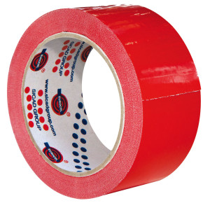 NASTRO ADESIVO 50MM X 66M ROSSO PVC 350 EUROCELL COD. 000401366