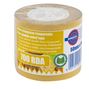 NASTRO BIADESIVO 700RDA- 1''- 50MMX10MT - IN TERMO SINGOLO + ETICHETTA EUROCEL COD. 046016354