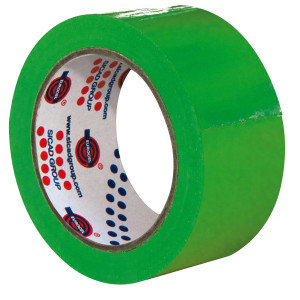 NASTRO ADESIVO 50MM X 66M VERDE PVC 350 EUROCEL COD. 501366