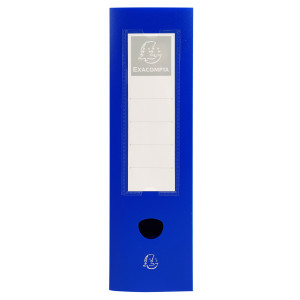SCATOLA ARCHIVIO BOX CON BOTTONE BLU F.TO 25X33CM D 60MM EXACOMPTA COD. 59632E