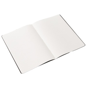 MAXIQUADERNO A4 38FG+2 90GR 5MM ECOQUA ORIGINAL PM ANTRACITE FABRIANO COD. 19210201 CONFEZIONE DA 5