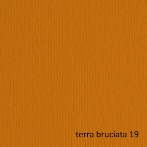 BLISTER 20FG CARTONCINO 50X70 220GR TERRA BRUCIATA 19 FABRIANO ELLE ERRE COD. 42450719