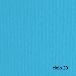 BLISTER 20FG CARTONCINO 50X70 220GR CIELO 120 FABRIANO ELLE ERRE COD. 42450720