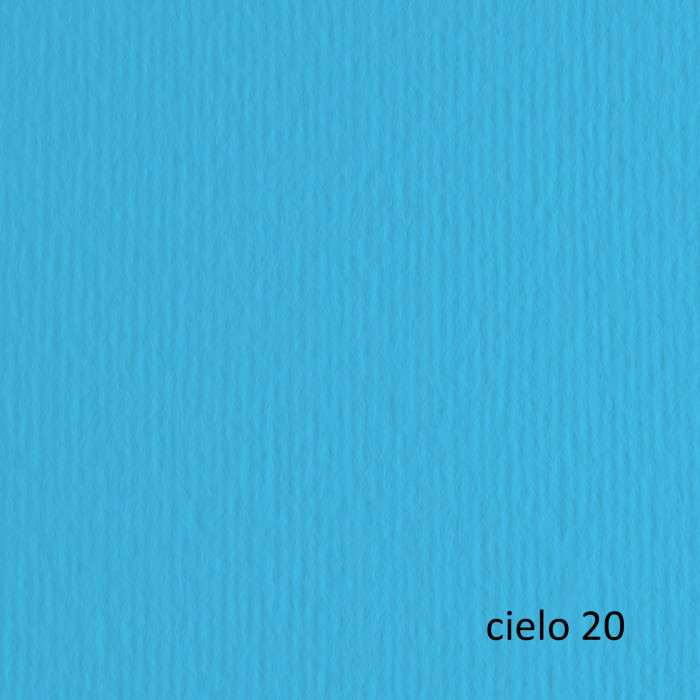 BLISTER 20FG CARTONCINO 50X70 220GR CIELO 120 FABRIANO ELLE ERRE COD.  42450720