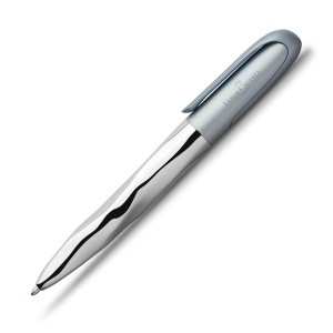 PENNA A SFERA N'ICE GRIGIO AZZURRO FABER-CASTELL COD. 149607
