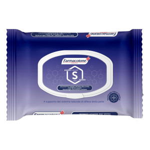 20 SALVIETTE IGIENE INTIMA DELICATE SILVER ASSET FARMACOTONE COD. 3626FC