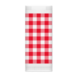 1000 PORTA POSATE LINEA TISSUE DECORATI FANTASIA SNACK FATO COD. 88203400