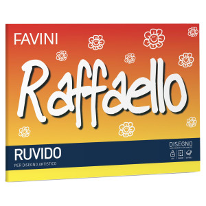 ALBUM RAFFAELLO 24X33CM 100GR 20FG RUVIDO COD. A104614 CONFEZIONE DA 10