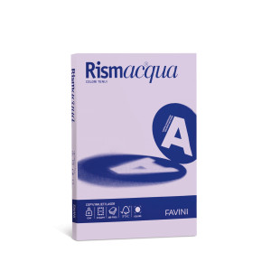 CARTA RISMACQUA SMALL A4 200GR 50FG LILLA 06 FAVINI COD. A699544