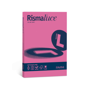 CARTA RISMALUCE SMALL A4 200GR 50FG CICLAMINO 58 FAVINI COD. A69F544