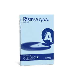 CARTA RISMACQUA SMALL A4 90GR 100FG CELESTE 08 FAVINI COD. A69T144