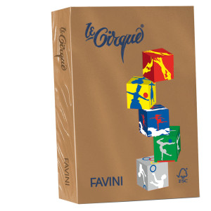 CARTA LECIRQUE A4 80GR 500FG CUOIO 300 FAVINI COD. A71Z504