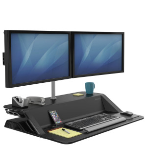 POSTAZIONE DI LAVORO SIT-STAND LOTUS NERO 0007901 FELLOWES COD. 0007901