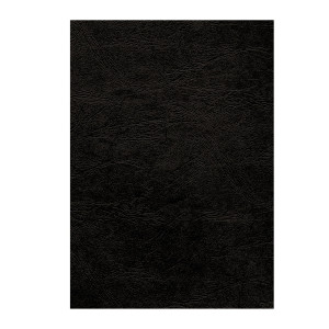 100 COPERTINE A4 CARTONCINO GROFFRATO SEMILPELLE 240G NERO FELLOWES COD. 5370405