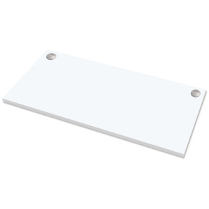 PIANO DI LAVORO PER SCRIVANIA CAMBIO - 140X80X2,5CM - BIANCO FELLOWES