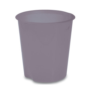 CESTINO GETTACARTE 16,5LT TRASP. GRIGIO FUME' E020 FELLOWES COD. E020TGF