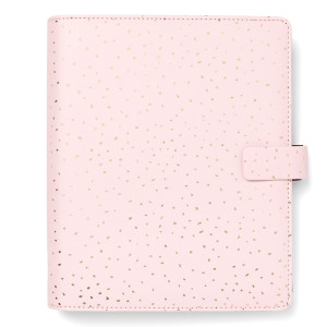 ORGANISER F.TO A5 233X217X46MM C/CINTURINO CONFETTI ROSA FILOFAX COD. 22-028736