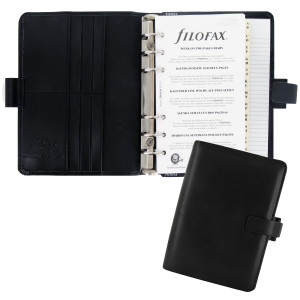 ORGANISER METROPOL PERSONAL F.TO 188X135X38MM NERO SIMILPELLE FILOFAX COD. L026902