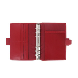 ORGANISER METROPOL PERSONAL F.TO 188X135X38MM ROSSO SIMILPELLE FILOFAX COD. L026910