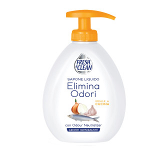SAPONE LIQUIDO FRESHCLEAN ELIMINA ODORI 300ML COD. 7-1199