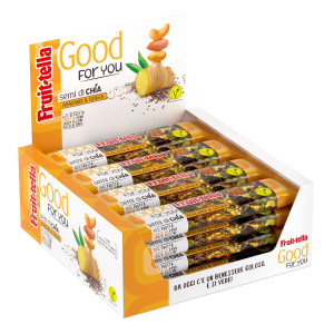 BARRETTA DI FRUTTA SECCA ANACARDI E GINGER 36GR GOOD FOR YOU FRUITELLA COD. 09397200 CONFEZIONE DA 16