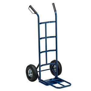 CARRELLO TRASPORTO GRANDI VOLUMI CON RUOTA PNEUMATICA PORTATA MAX 250KG COD. C1299008