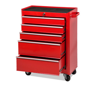 CARRELLO PORTAUTENSILI 5 CASSETTI CON RUOTE COD. C1847205