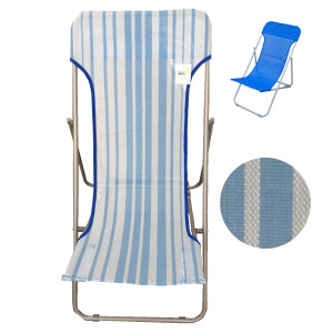 SDRAIO PIEGHEVOLE CON RIGHE AZZURRE BEACH COD. S1622044