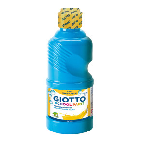 TEMPERA PRONTA 250ML LAVABILE GIOTTO CYANO COD. 530815