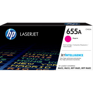 TONER MAGENTA HP 655A COLOR LASERJET ENTERPRISE SERIE M652-M653-M681-M683 COD. CF453A