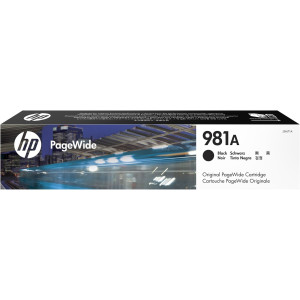 HP 981A INK CARTRIDGE PAGEWIDE NERO 6.000PAG COD. J3M71A