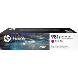 HP 981Y INK CARTRIDGE PAGEWIDE MAGENTA 16.000PAG COD. L0R14A