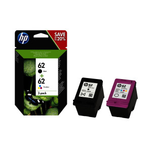 HP 62 INK CARTRIDGE COMBO 2-PACK NERO+COLORE COD. N9J71AE