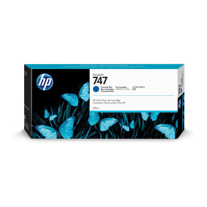 CARTUCCIA INCHIOSTRO BLU CHROMATIC HP 747 COD. P2V85A