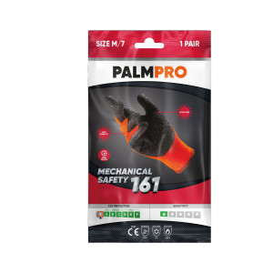 COPPIA GUANTI MECHANICAL SAFETY PALMPRO 161 TG. XL ICOGUANTI COD. ACW161/XL(9)
