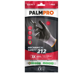 COPPIA GUANTI MECHANICAL SAFETY PALMPRO 212 TG. XXL ICOGUANTI COD. NNTD-X212/XXL(10)