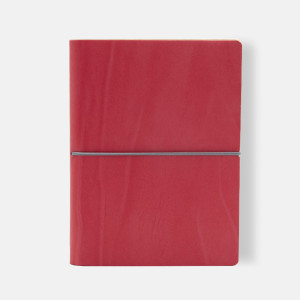 TACCUINO EVO CIAK F.TO 15X21CM FOGLI A RIGHE COPERTINA ROSSO CORALLO INTEMPO COD. 8185CKC29